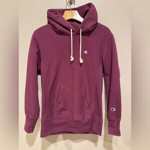 Champion Maroon Reverse Weave Pullover Hoodie